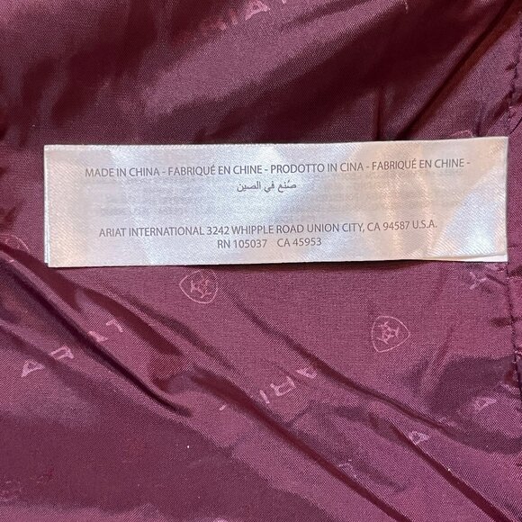 Ariat Katharine Aztec Coat Womens SZ M Fleece Western Navajo Southwest Country - Picture 15 of 16